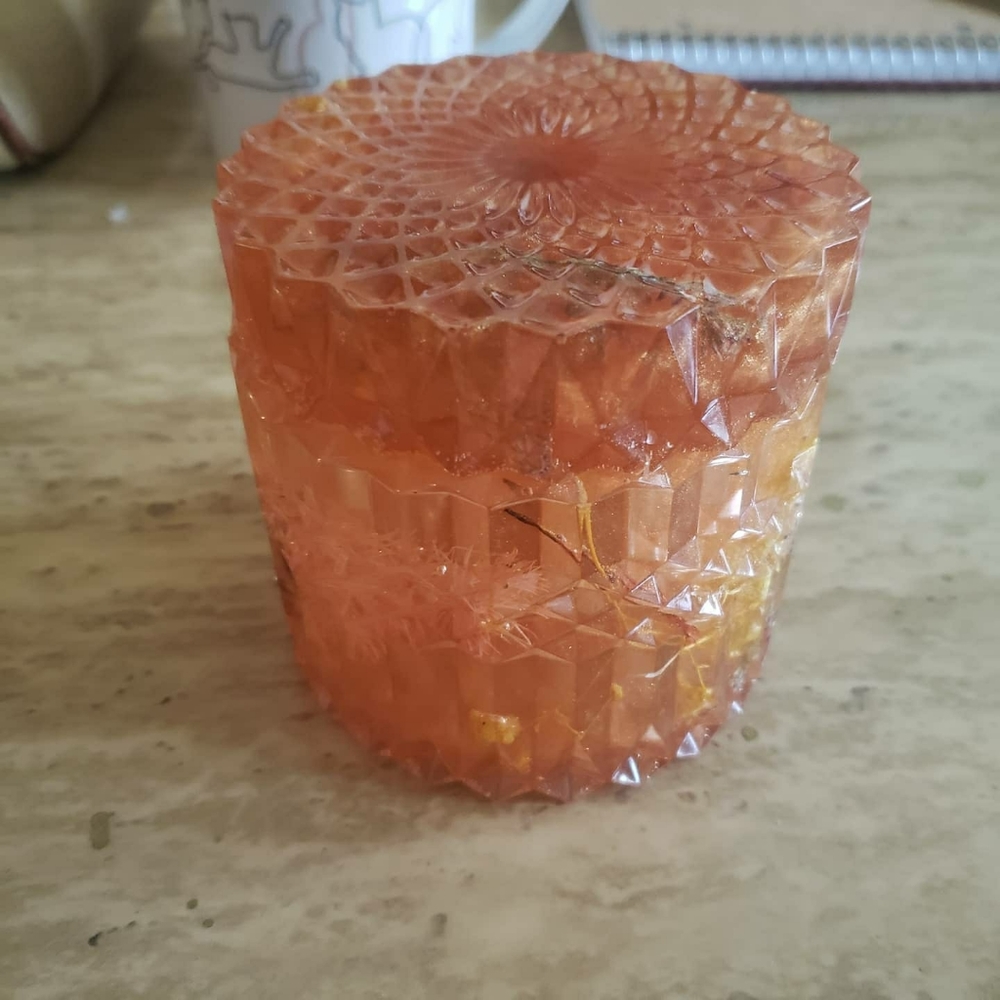 Handmade Resin Jar